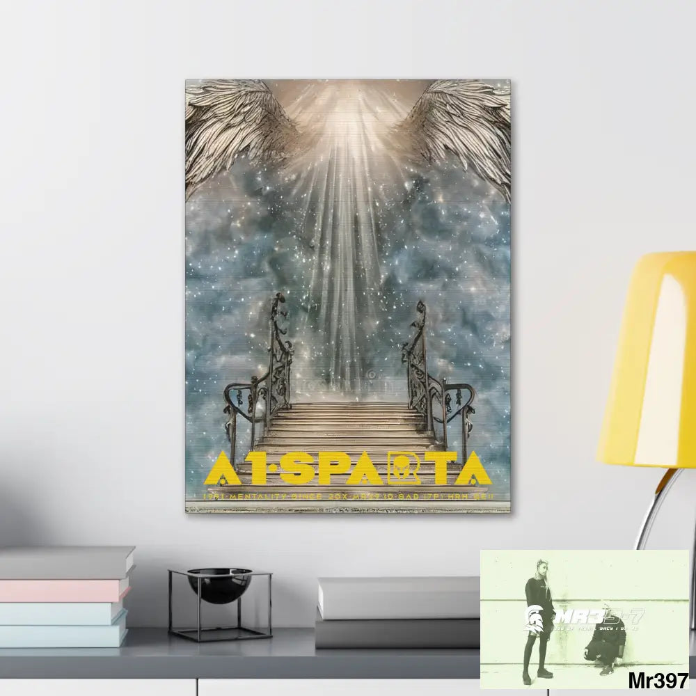 A1.SPARTA Canvas Gallery Wraps The steps to Heaven Canvas