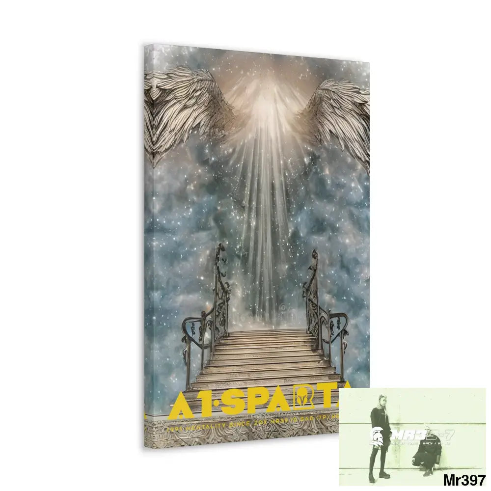 A1.SPARTA Canvas Gallery Wraps The steps to Heaven Canvas
