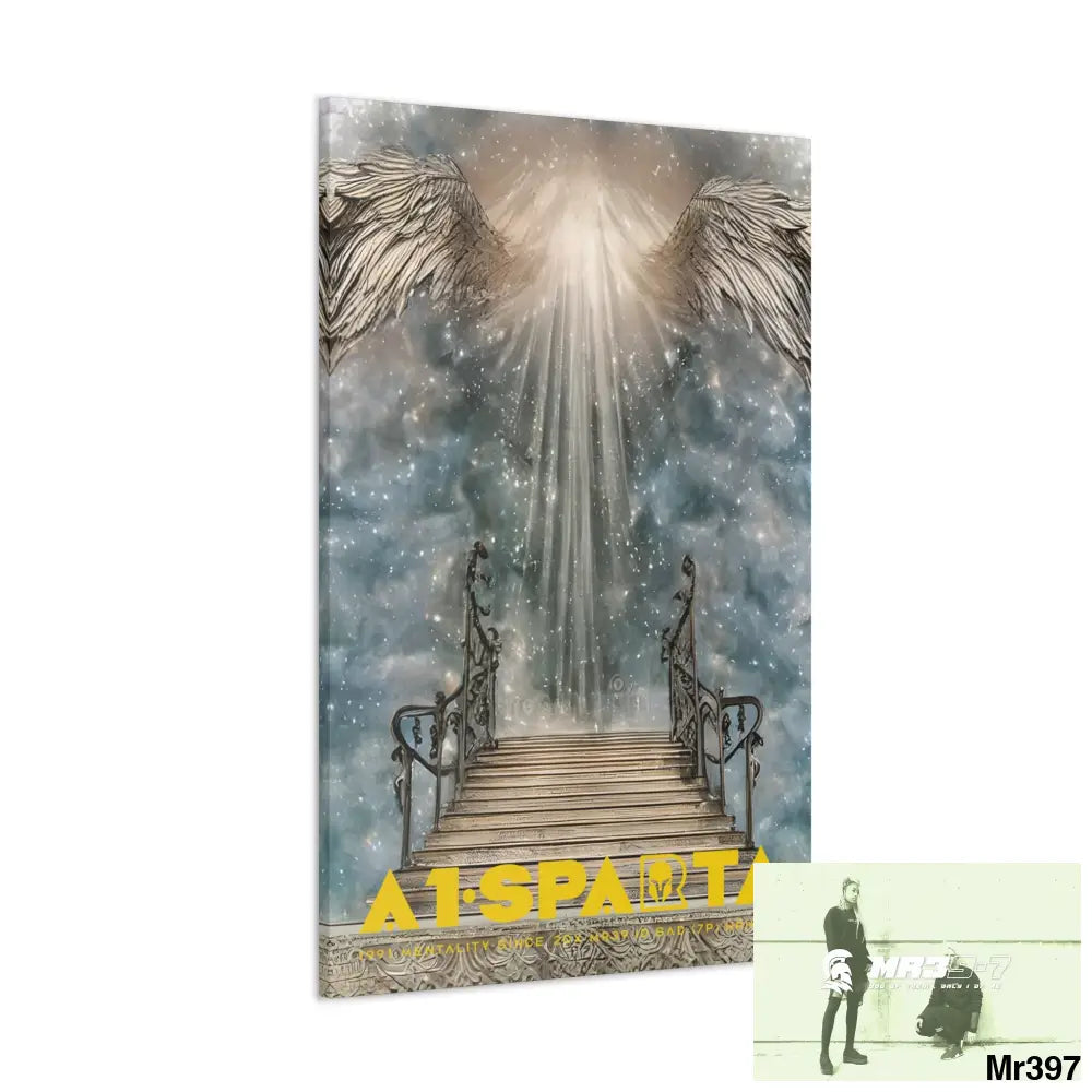 A1.SPARTA Canvas Gallery Wraps The steps to Heaven Canvas