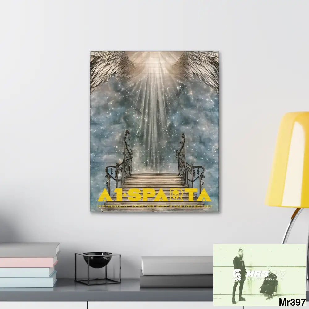 A1.SPARTA Canvas Gallery Wraps The steps to Heaven Canvas