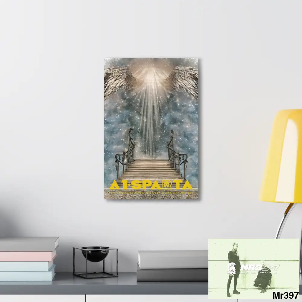 A1.SPARTA Canvas Gallery Wraps The steps to Heaven Canvas