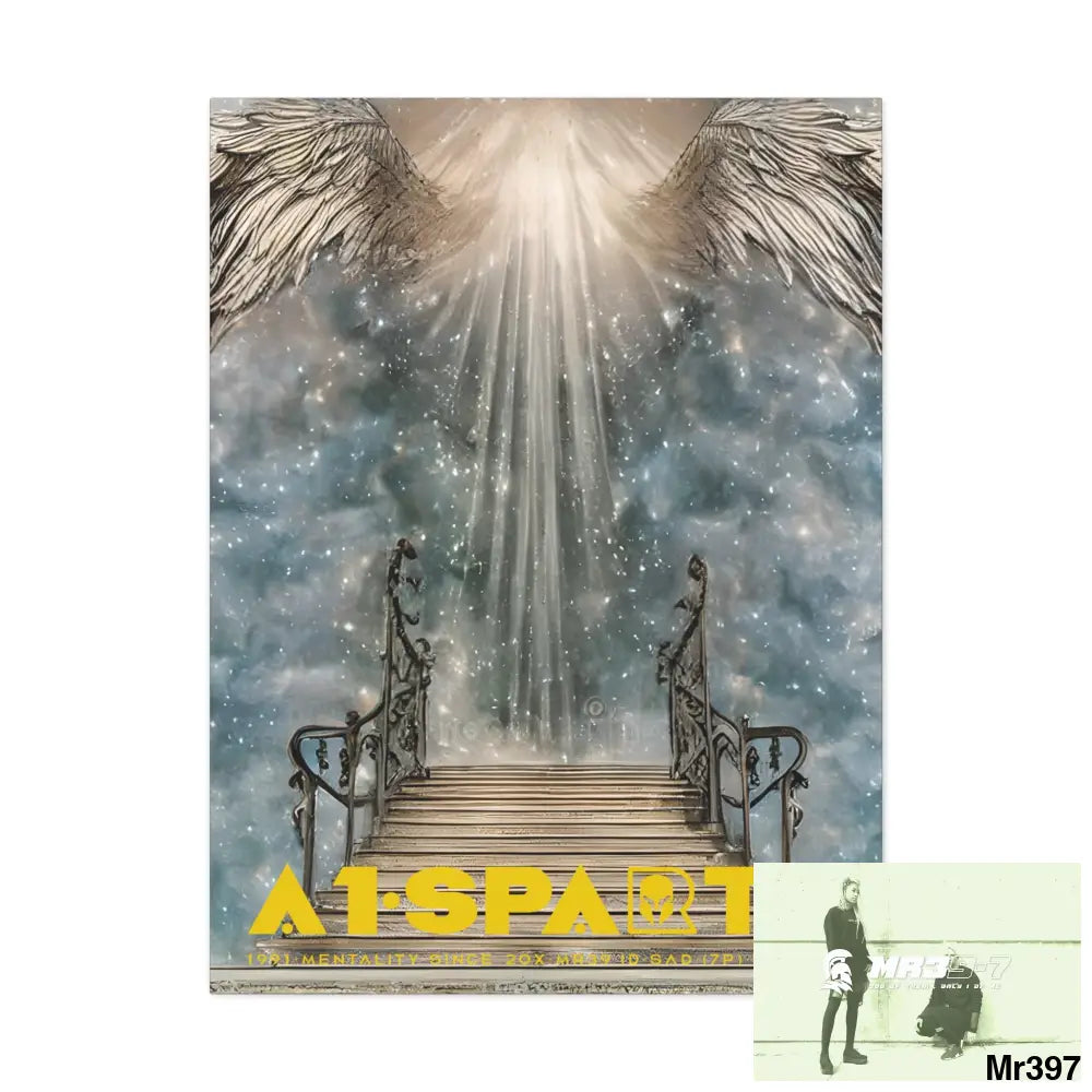 A1.SPARTA Canvas Gallery Wraps The steps to Heaven Canvas