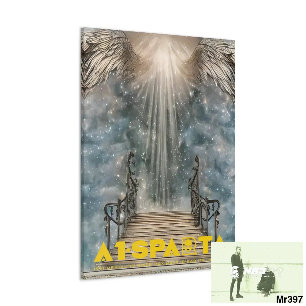 A1.SPARTA Canvas Gallery Wraps The steps to Heaven Canvas