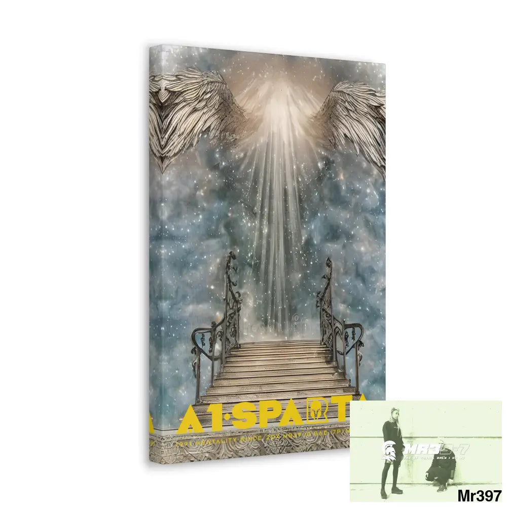 A1.SPARTA Canvas Gallery Wraps The steps to Heaven Canvas
