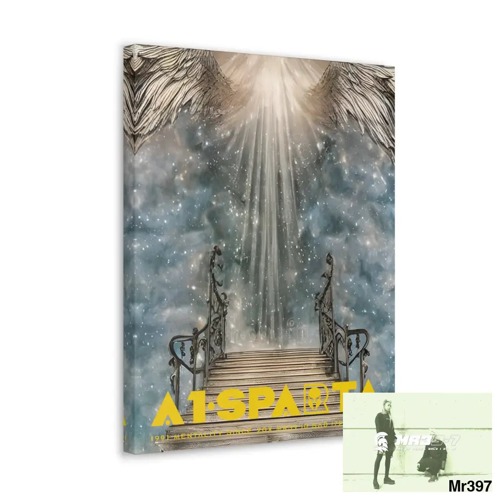 A1.SPARTA Canvas Gallery Wraps The steps to Heaven Canvas