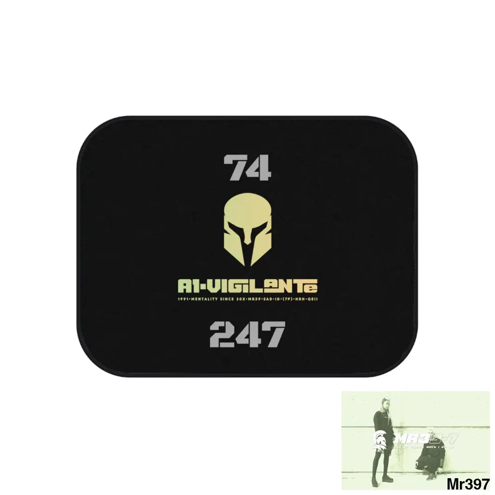 A1- Sparta Car Mats (2x Rear) 2x Rear mats Accessories