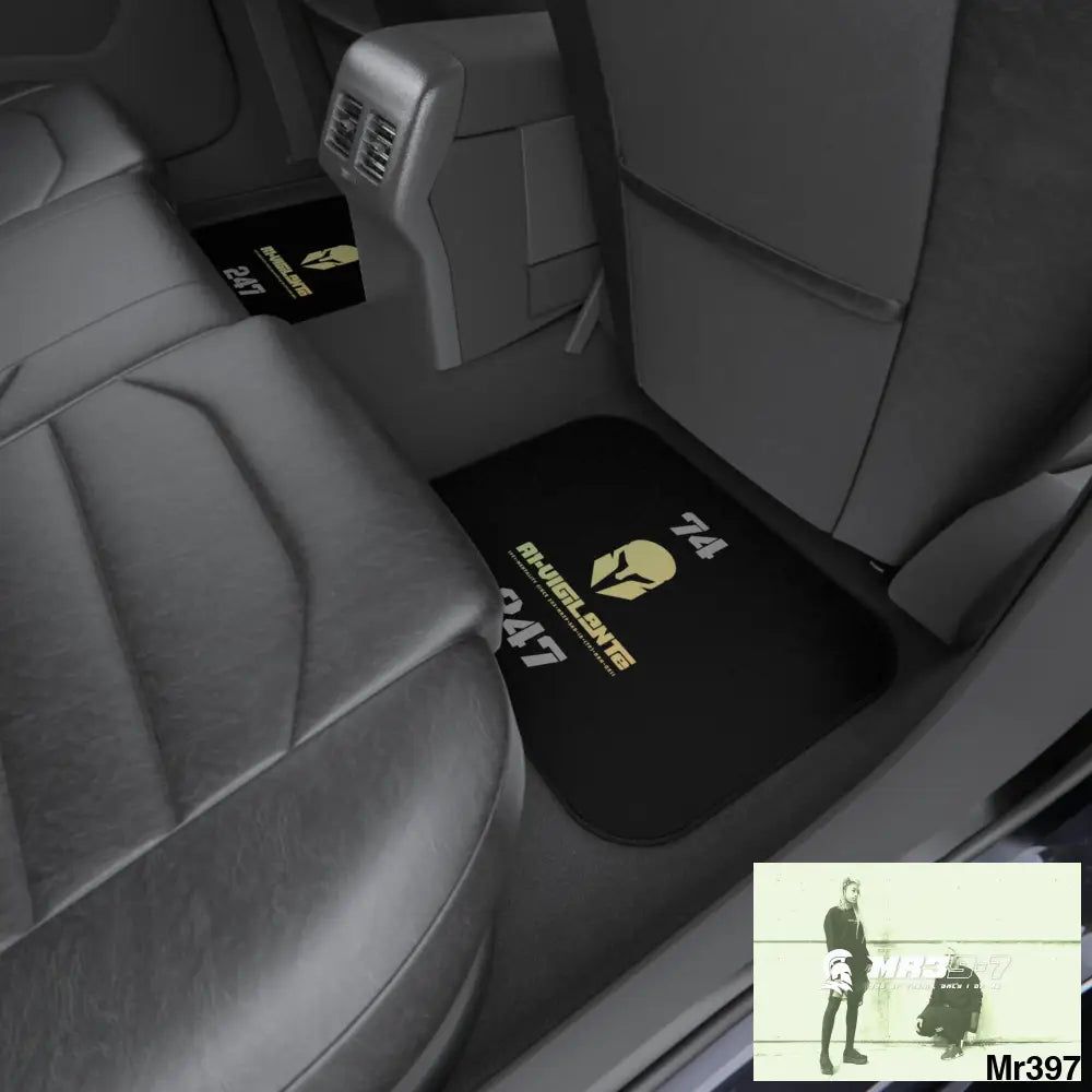 A1- Sparta Car Mats (2x Rear) 2x Rear mats Accessories