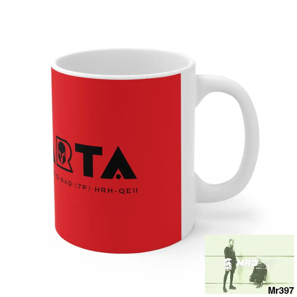 A1-Sparta Ceramic Mug 11oz 11oz Mug