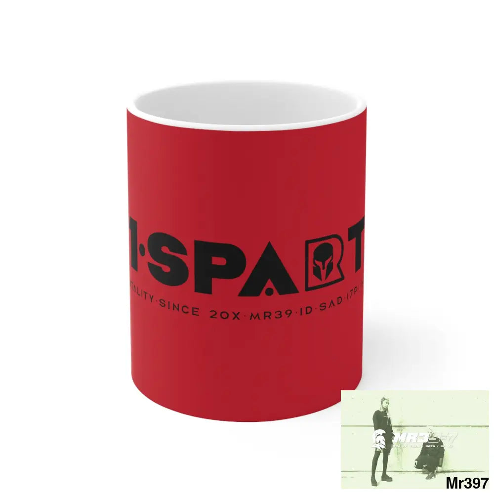 A1-Sparta Ceramic Mug 11oz 11oz Mug