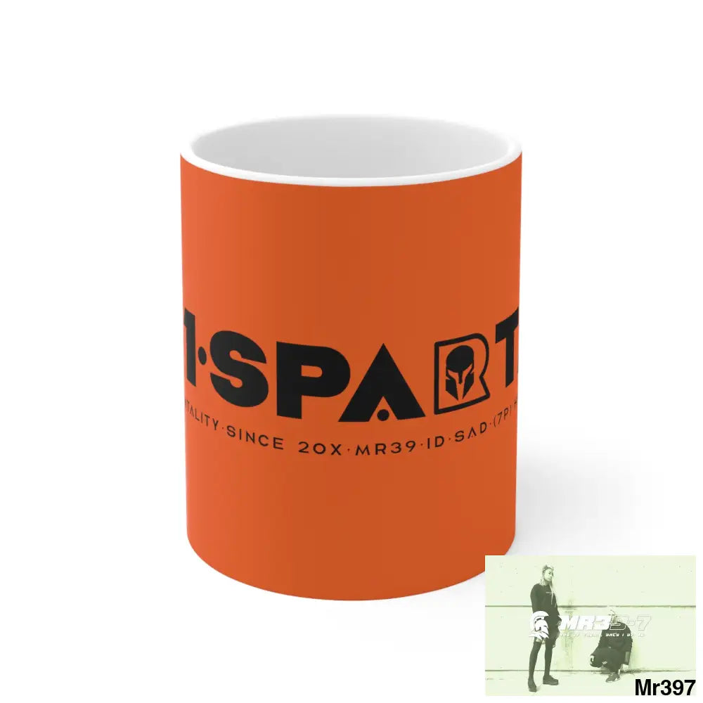 A1-Sparta Ceramic Mug 11oz 11oz Mug