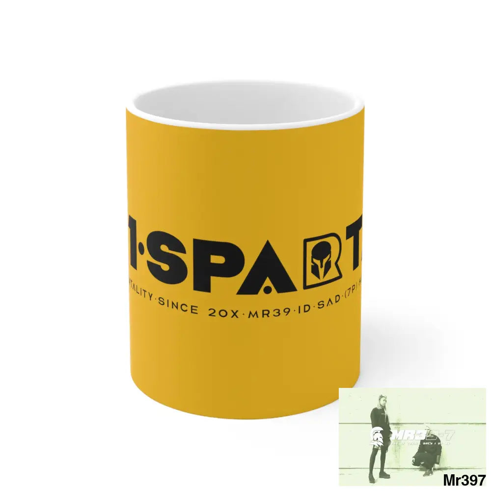 A1-Sparta Ceramic Mug 11oz 11oz Mug