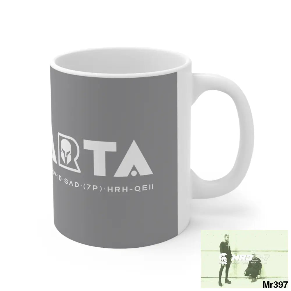 A1-Sparta Ceramic Mug 11oz 11oz Mug