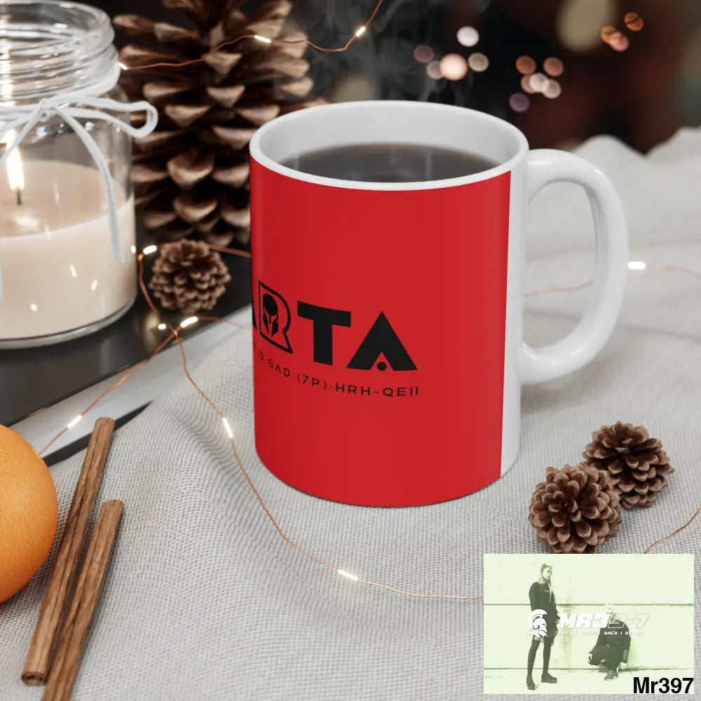A1-Sparta Ceramic Mug 11oz 11oz Mug