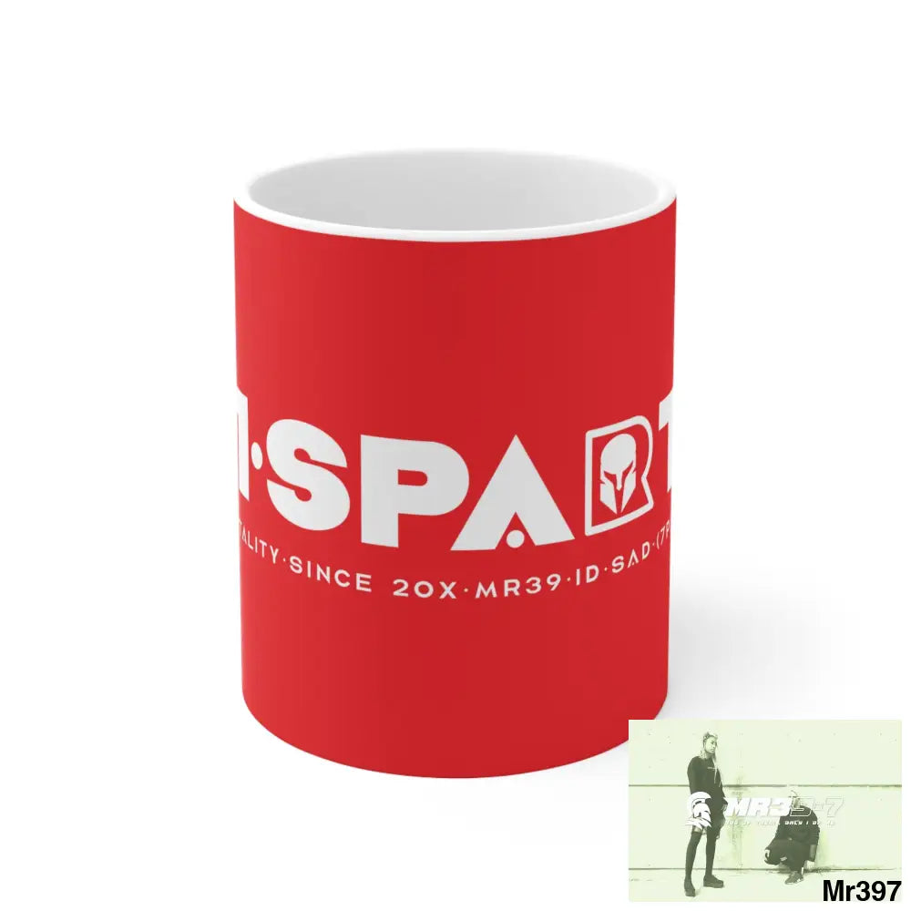 A1-Sparta Ceramic Mug 11oz 11oz Mug