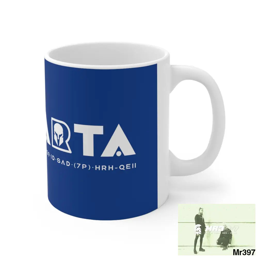 A1-Sparta Ceramic Mug 11oz 11oz Mug