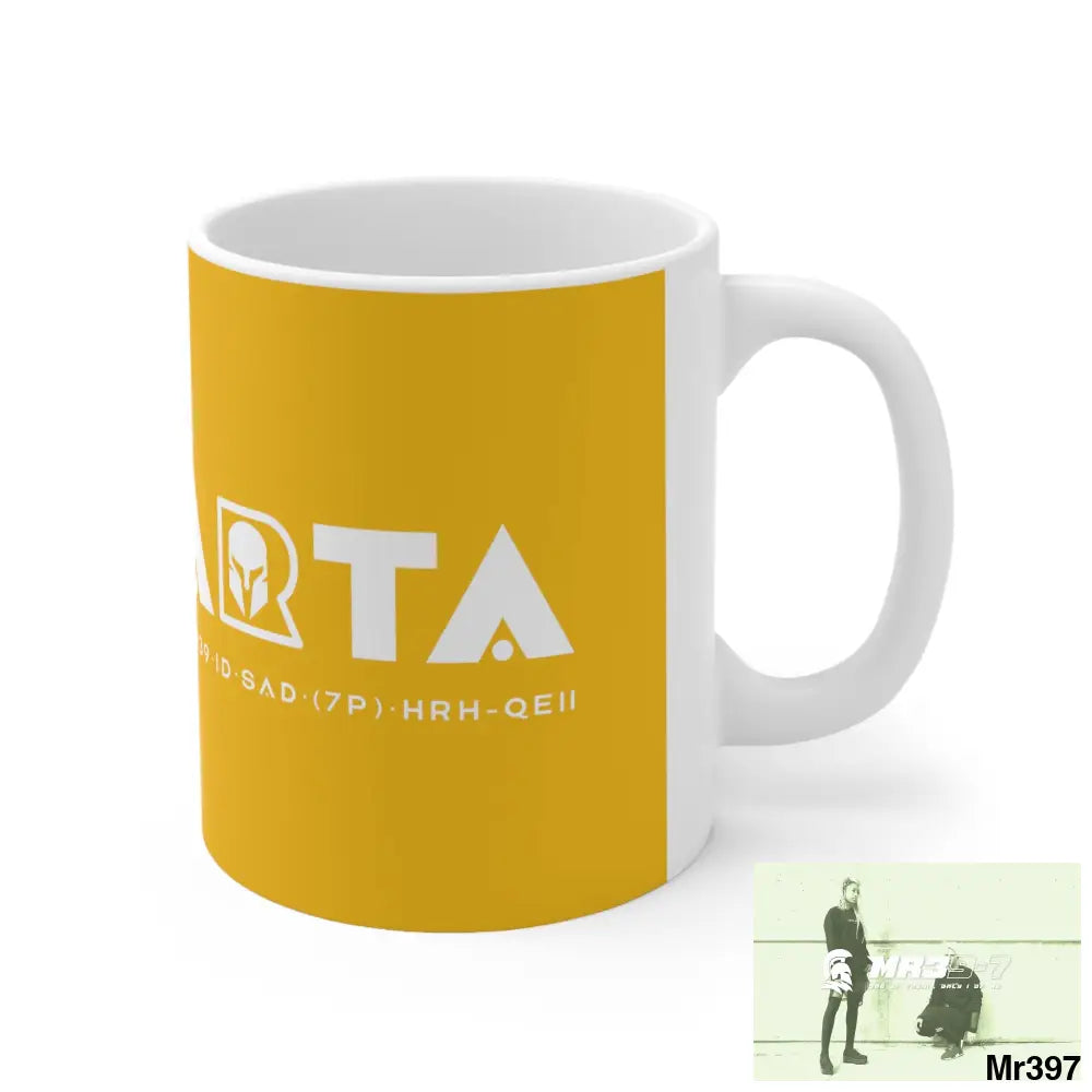 A1-Sparta Ceramic Mug 11oz 11oz Mug