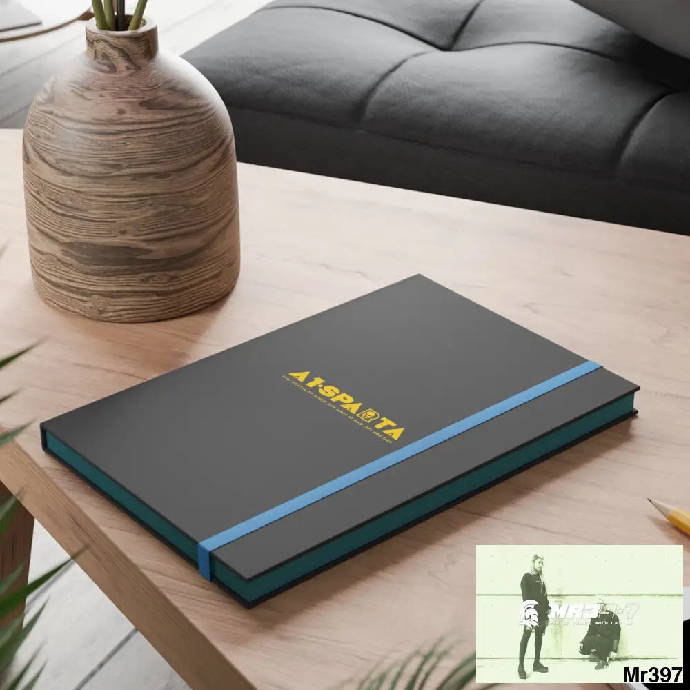 A1-Sparta Color Contrast Notebook - Ruled Paper products