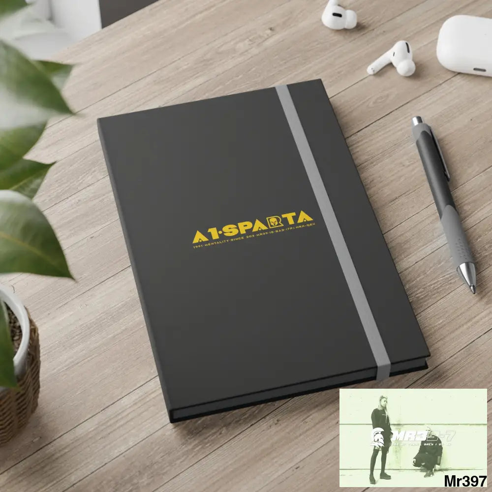 A1-Sparta Color Contrast Notebook - Ruled Paper products