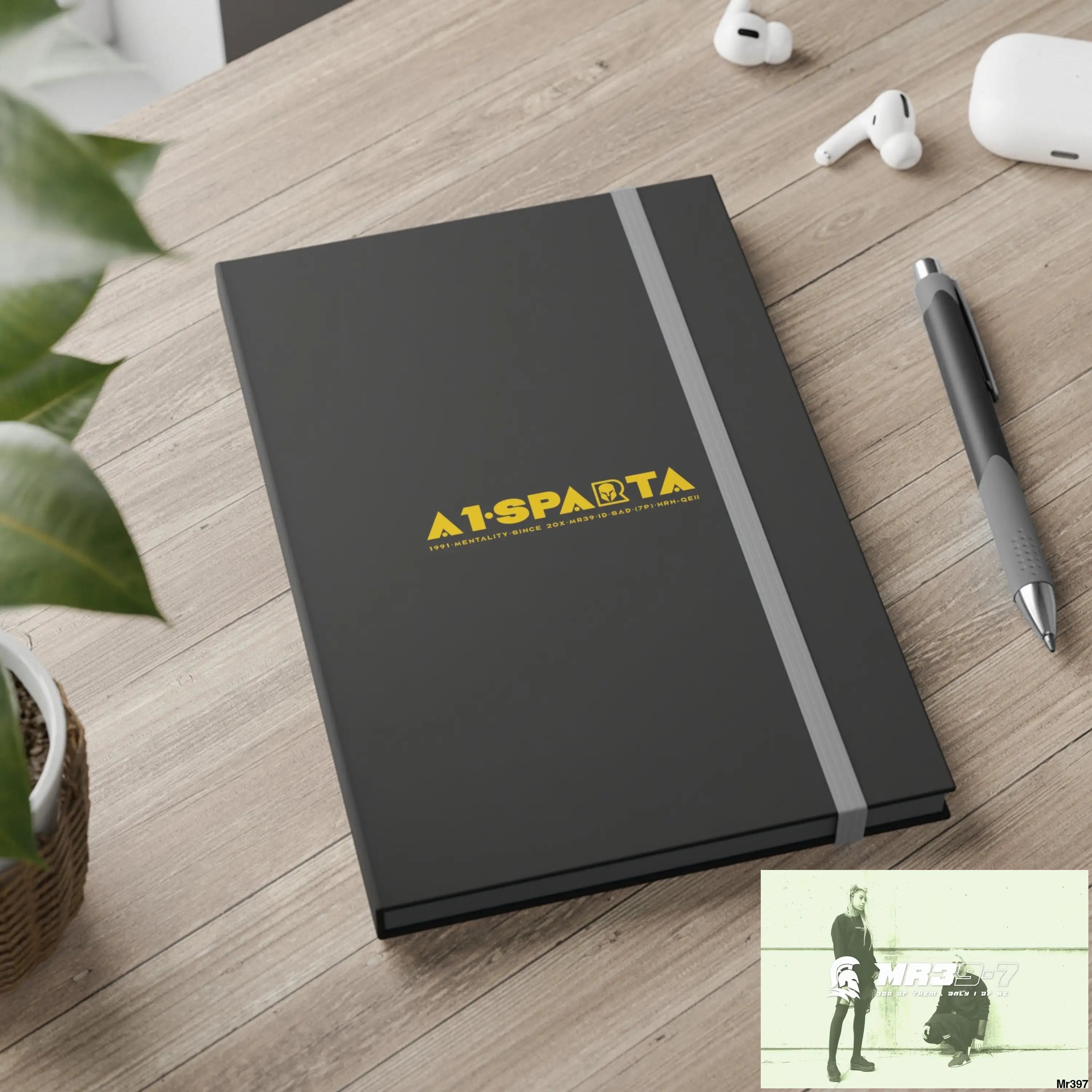 A1-Sparta Color Contrast Notebook - Ruled Paper products