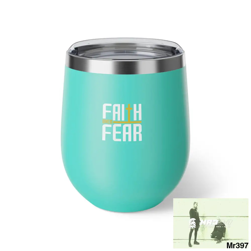A1-Sparta Copper Vacuum Insulated Cup 12oz Turquoise / 12oz Mug