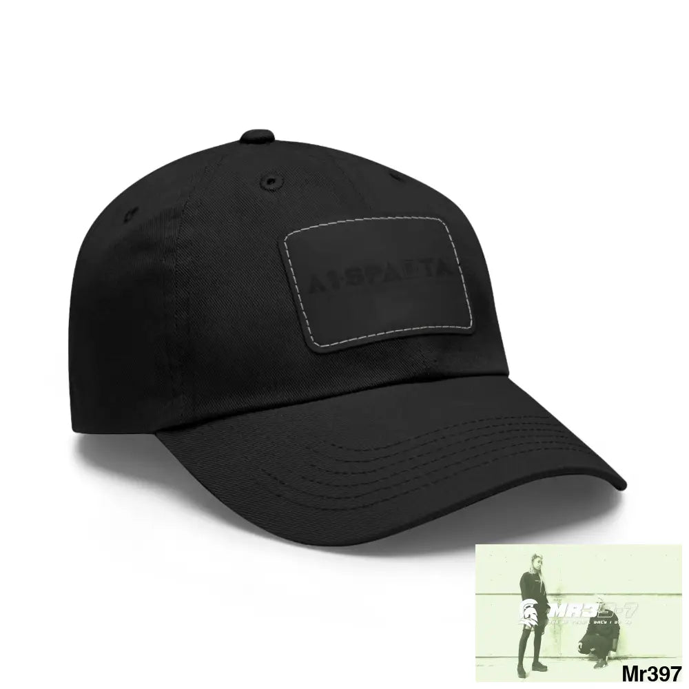 A1•Sparta Dad Hat with Leather Patch (Rectangle) Hats