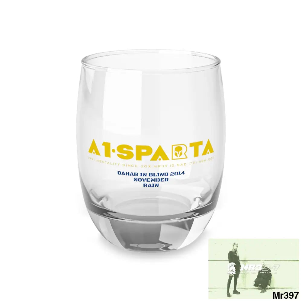 A1 Sparta Dahab in Blind 2014 November Rain Whiskey Glass 6oz Mug