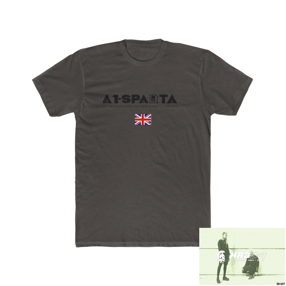 A1-Sparta Dahab In Blind 2014 The 130 Million Crew Men’s Cotton Crew Tee Solid Dark Chocolate / S T-Shirt