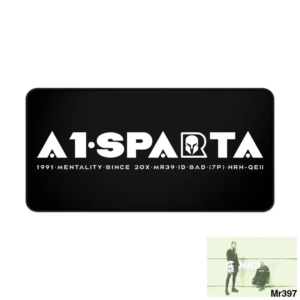 A1-Sparta Desk Mat 15.5’’ × 31’’ Home Decor