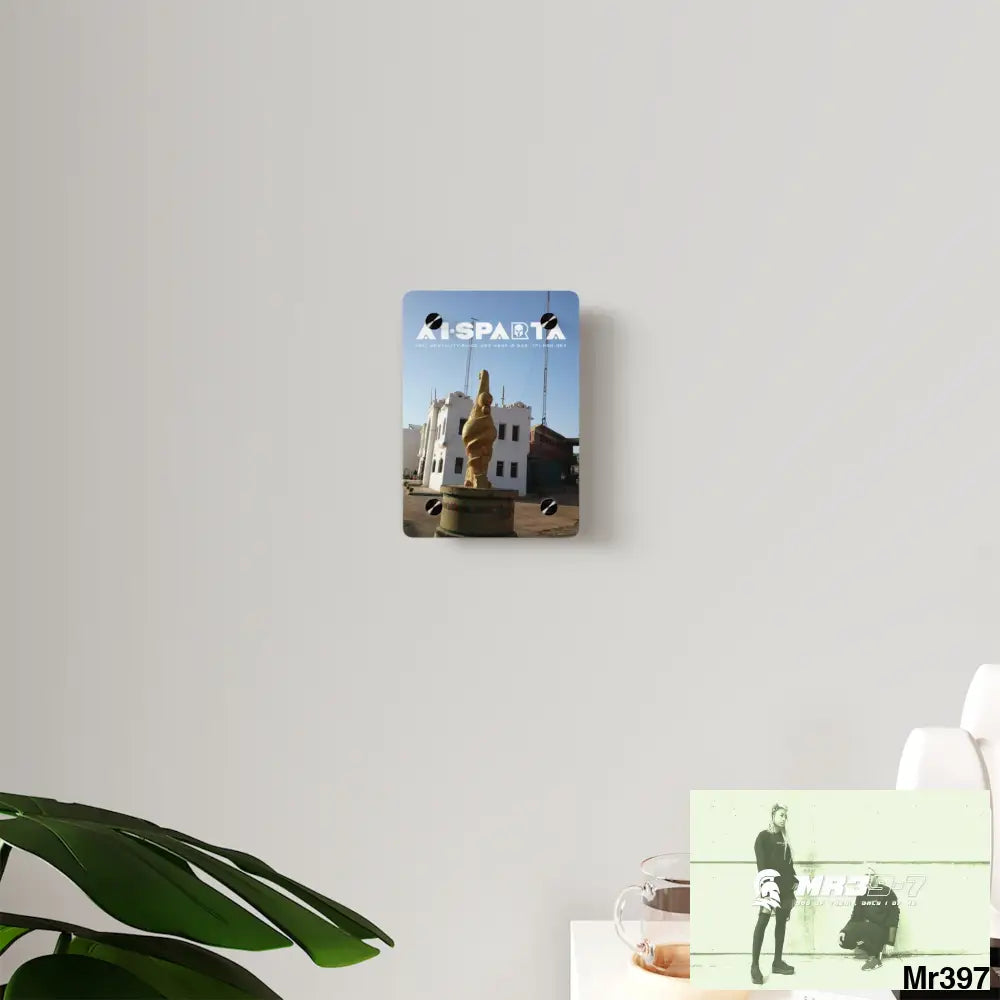 A1-Sparta Egypt Dahab 2014 Police Station tower Escape - Climb/Jump Acrylic Wall Art Panels Home Decor