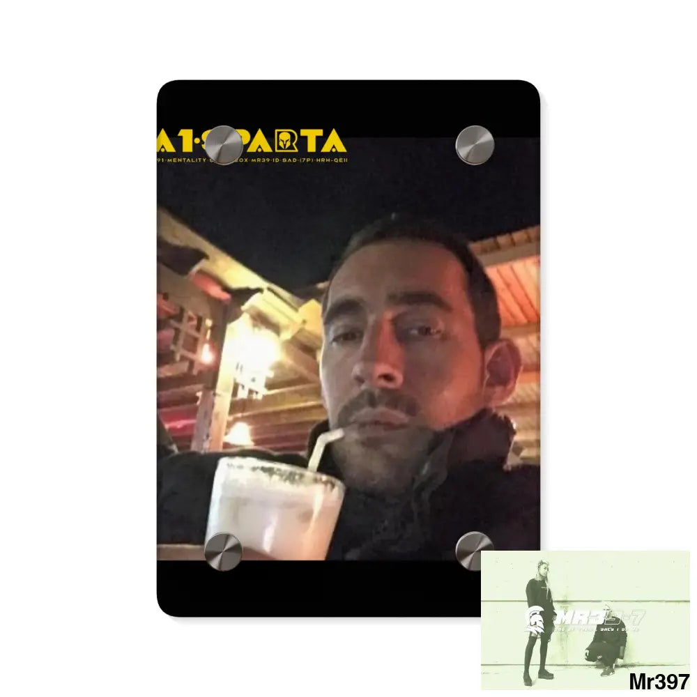 A1-Sparta Egypt -Dahab December 2014 after the madness Acrylic Wall Art Panels 5’’ x 7’’ (Vertical) / 0.25’’ Home Decor