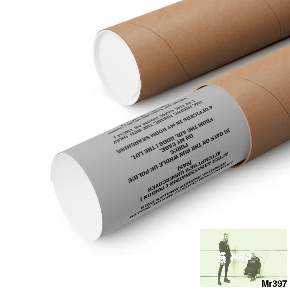 A1-Sparta Escape from Hergest MH Hospital 2013 Matte Vertical Posters Poster