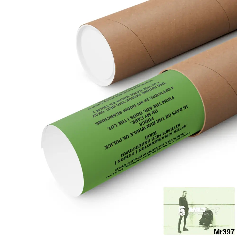 A1-Sparta Escape from Hergest MH Hospital 2013 Matte Vertical Posters Poster