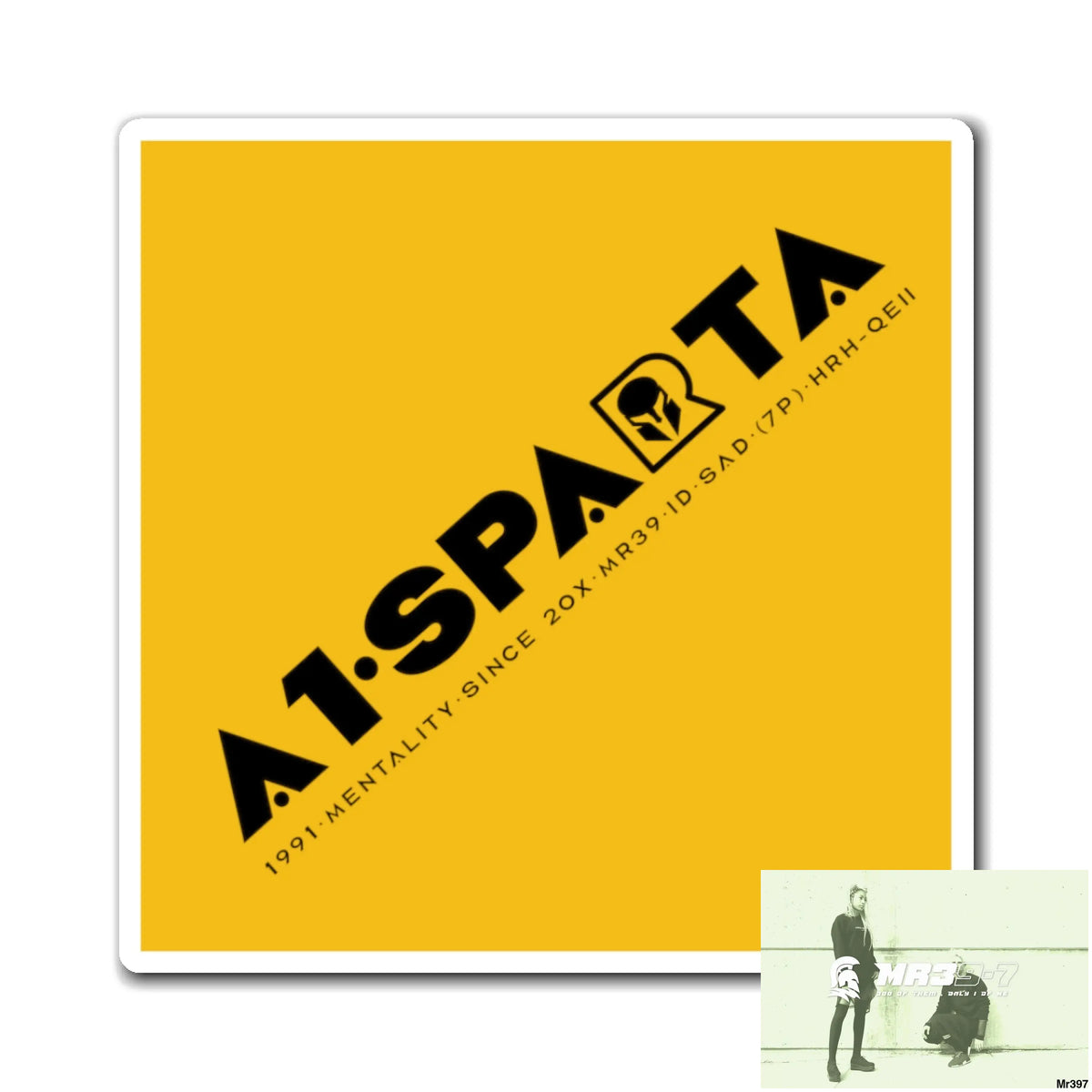 A1-Sparta Fridge Magnet Paper products