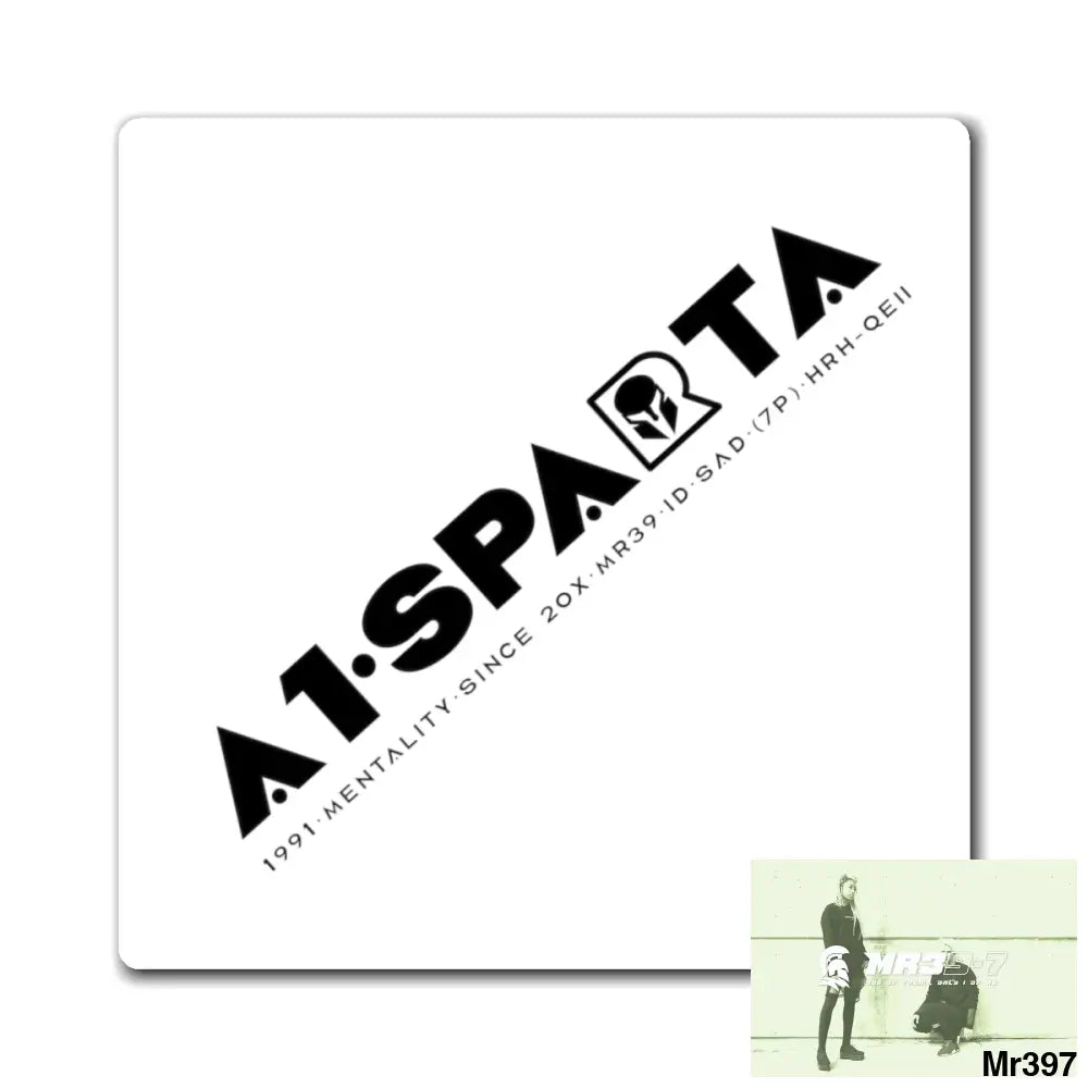 A1-Sparta Fridge Magnet Paper products