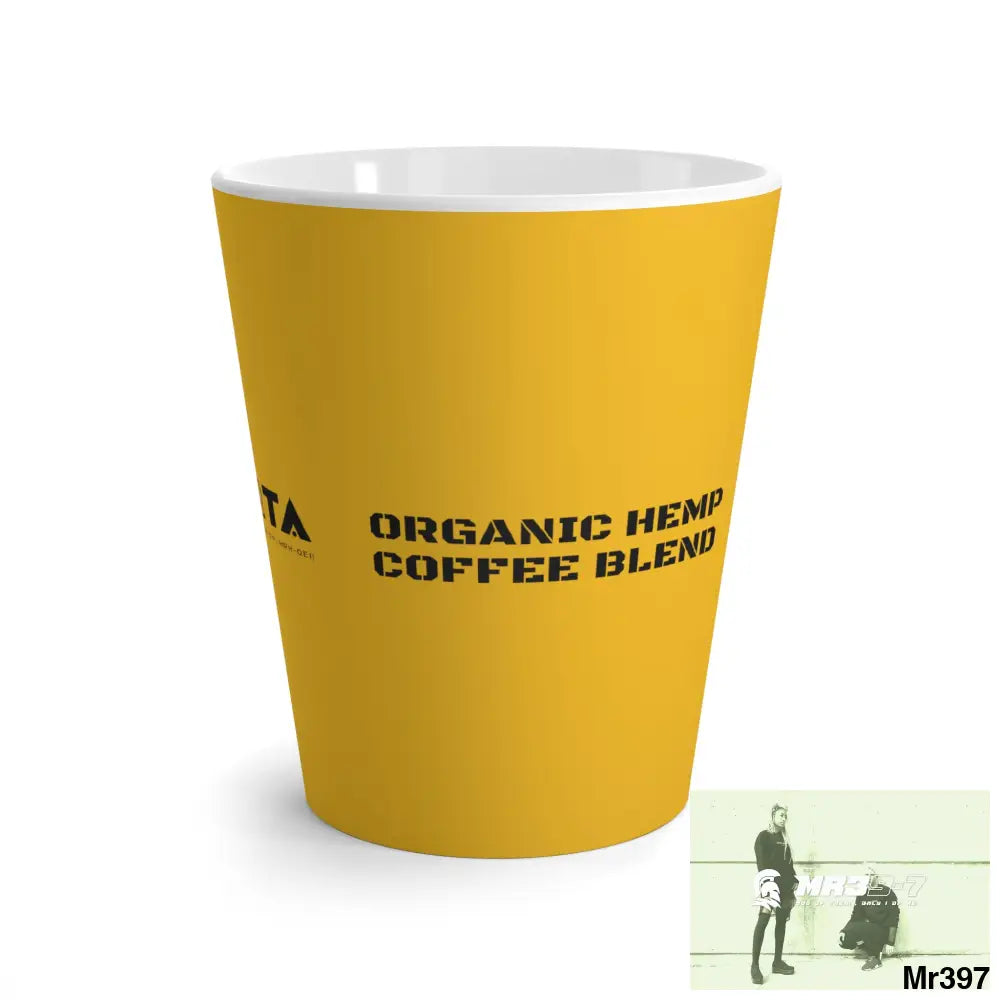 A1•Sparta GBR Organic Hemp Coffee Blend Latte Mug 12 oz 12oz Mug