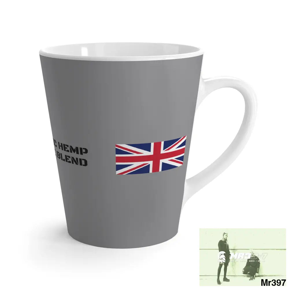 A1•Sparta GBR Organic Hemp Coffee Blend Latte Mug 12 oz 12oz Mug