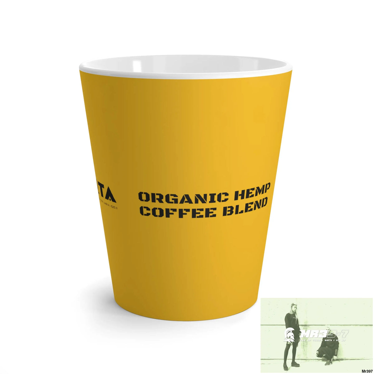 A1•Sparta GBR Organic Hemp Coffee Blend Latte Mug 12 oz 12oz Mug