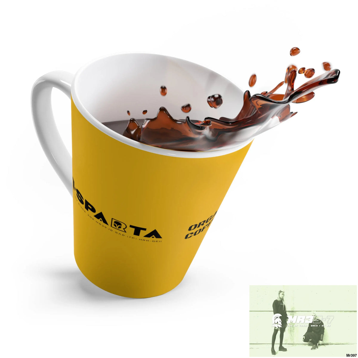 A1•Sparta GBR Organic Hemp Coffee Blend Latte Mug 12 oz 12oz Mug