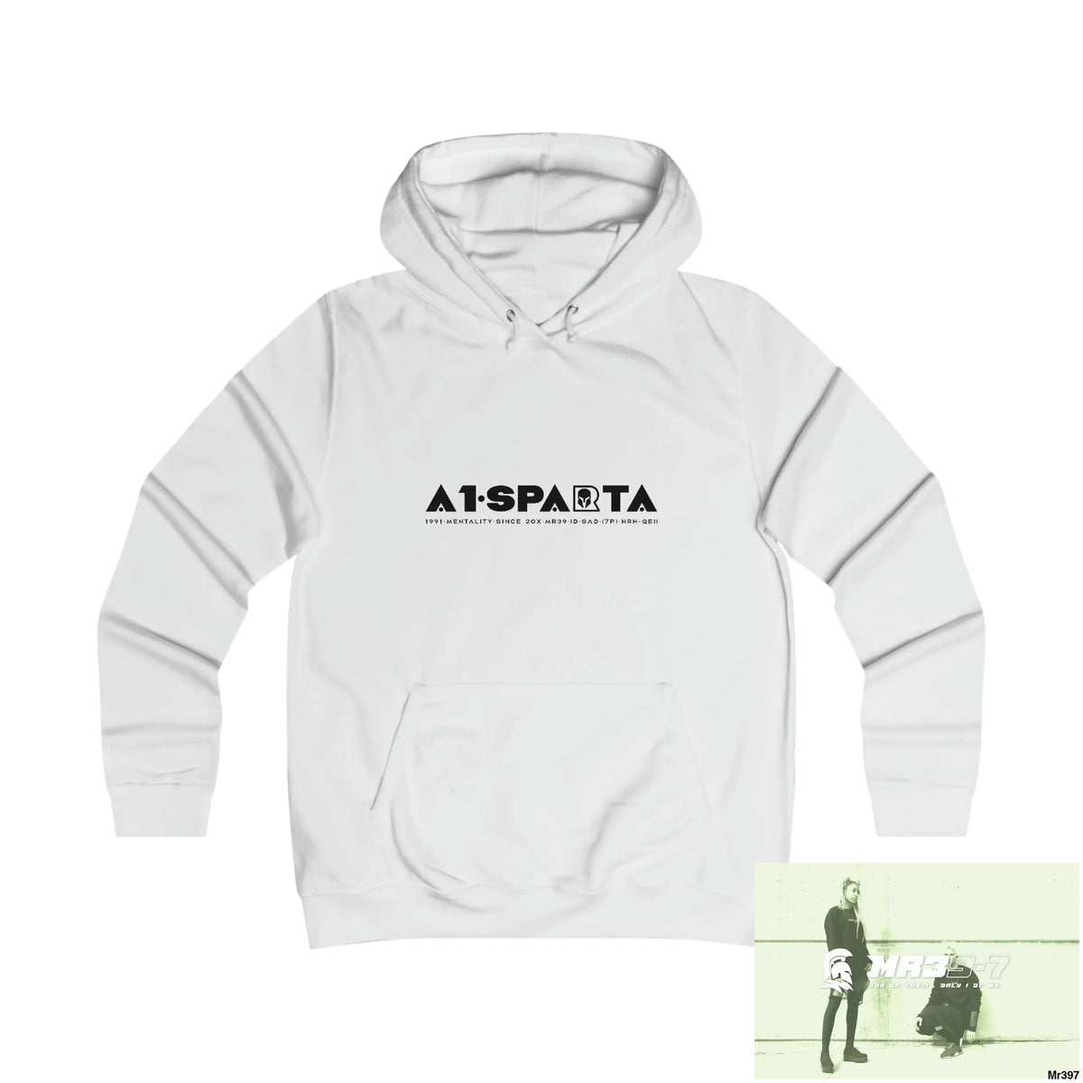 A1- Sparta Girlie College Hoodie S / Arctic White Hoodie