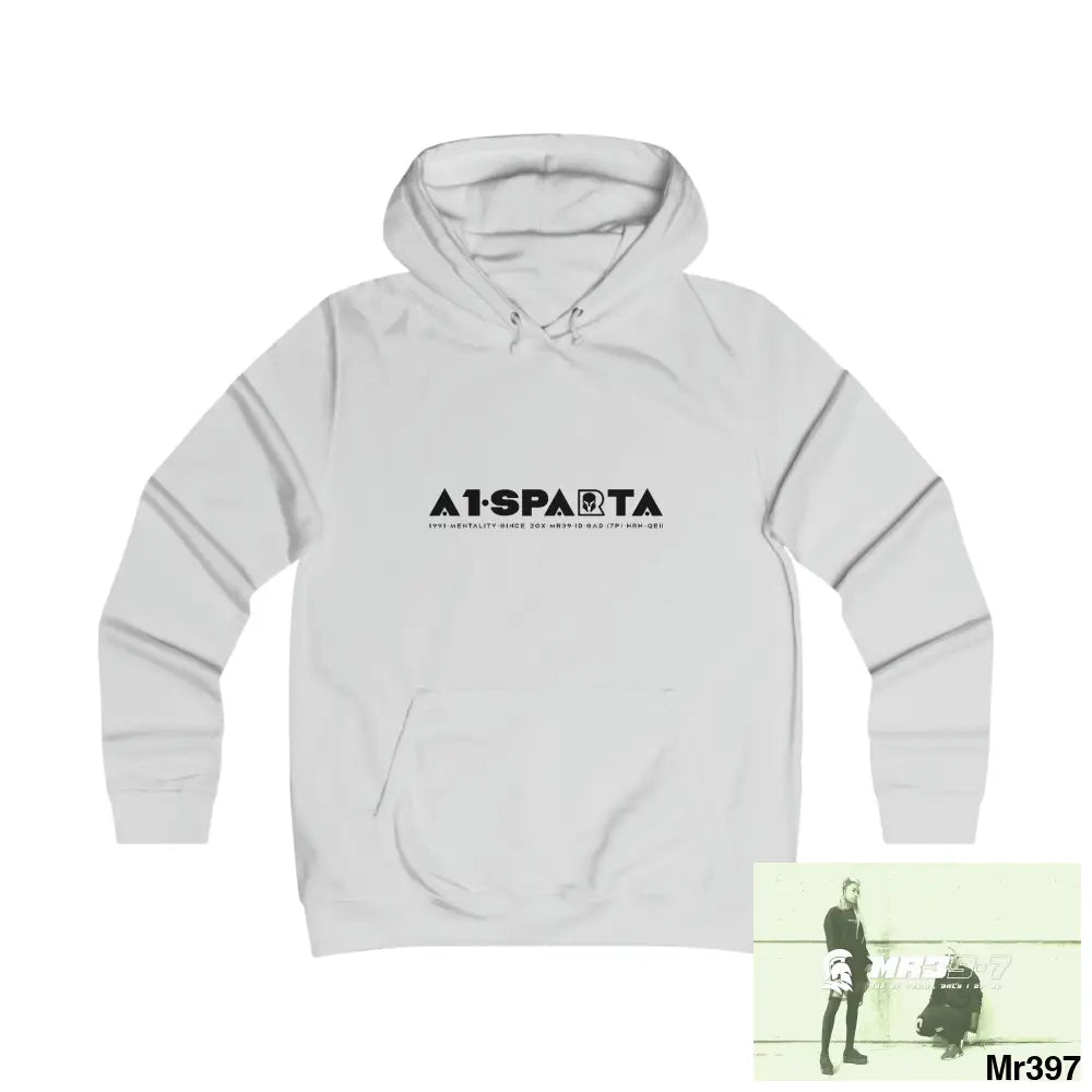 A1- Sparta Girlie College Hoodie S / Ash Hoodie