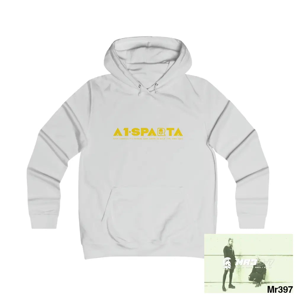 A1- Sparta Girlie College Hoodie S / Ash Hoodie