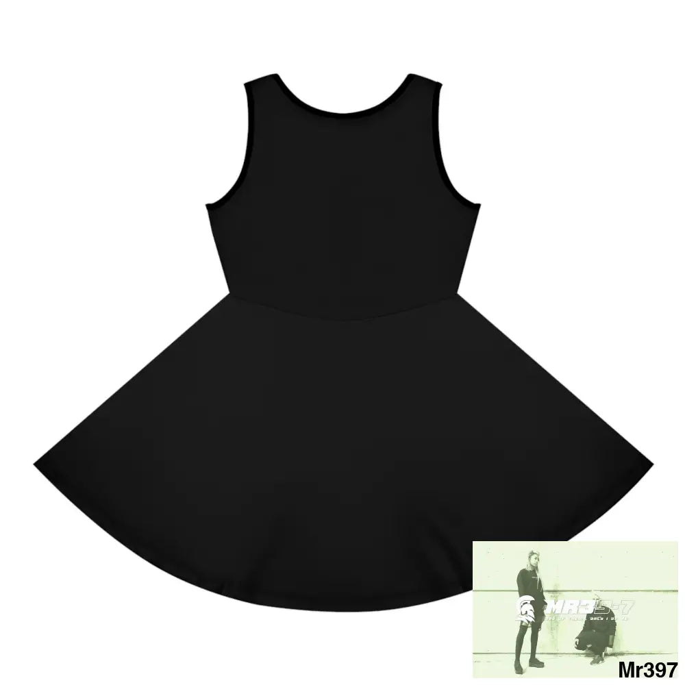 A1-Sparta Girls Sleeveless Sundress (AOP) All Over Prints