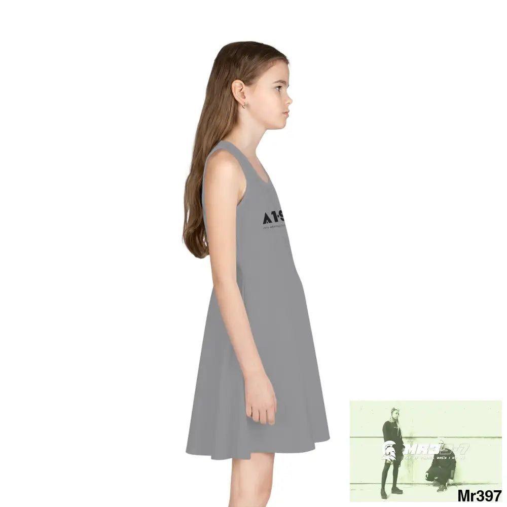 A1-Sparta Girls Sleeveless Sundress (AOP) All Over Prints