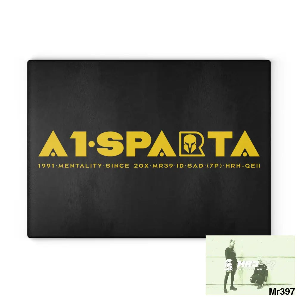 A1-Sparta Glass Cutting Board 11’’ x 15’’ / Rectangle Home Decor
