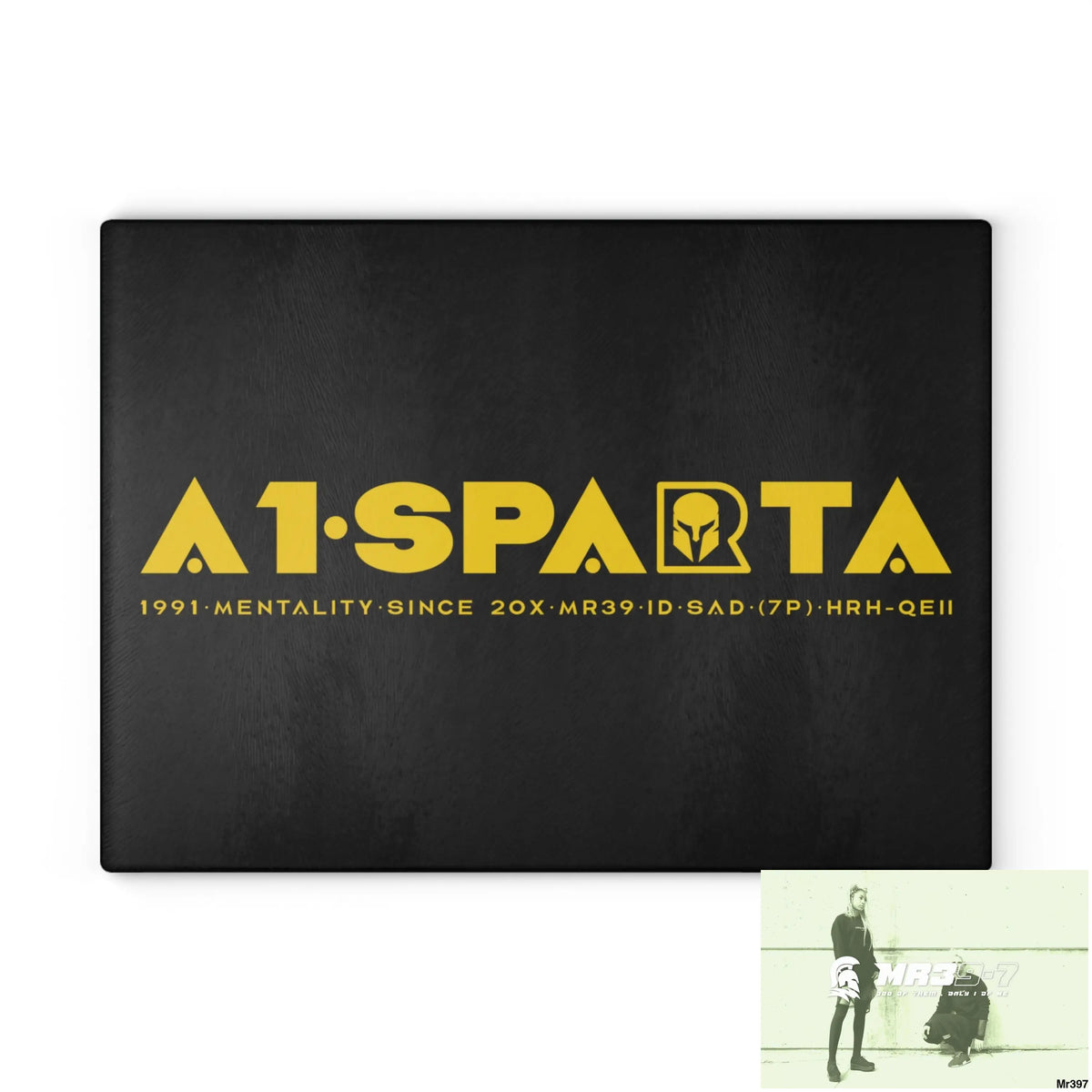 A1-Sparta Glass Cutting Board 11’’ x 15’’ / Rectangle Home Decor