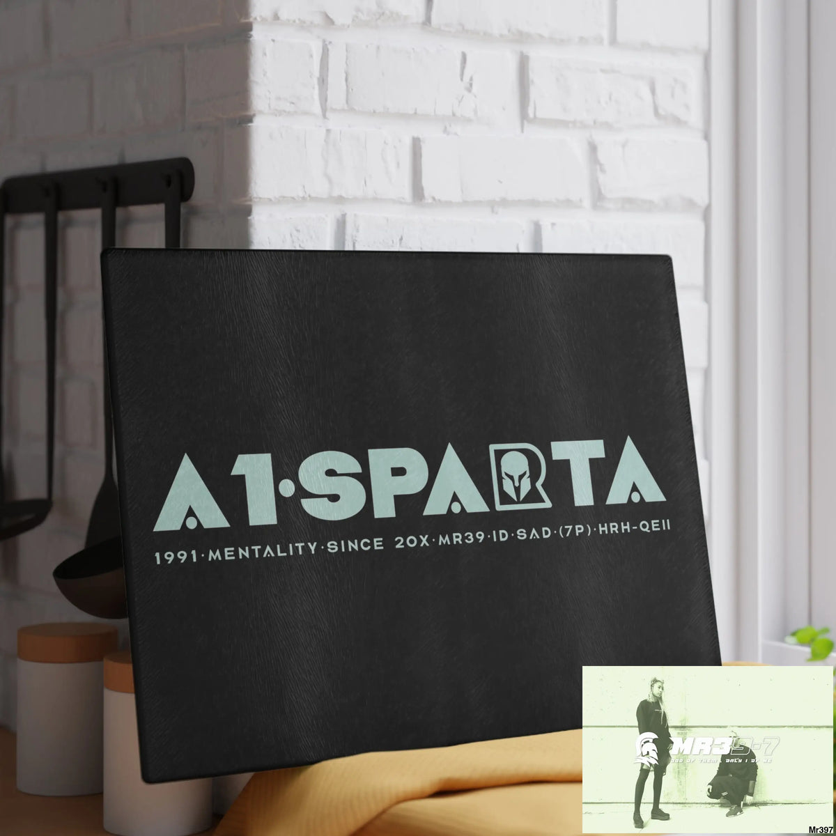 A1- Sparta Glass Cutting Board Home Decor