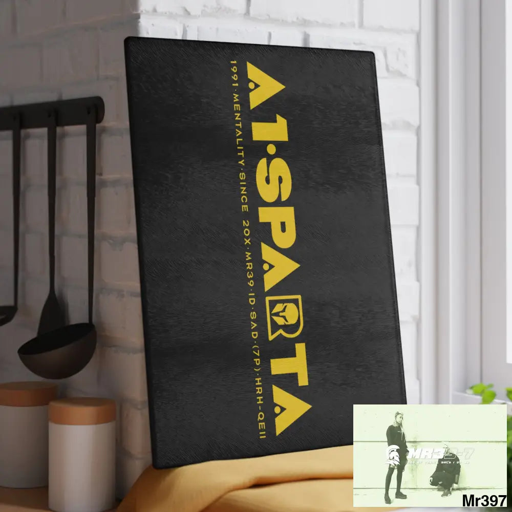 A1-Sparta Glass Cutting Board Home Decor