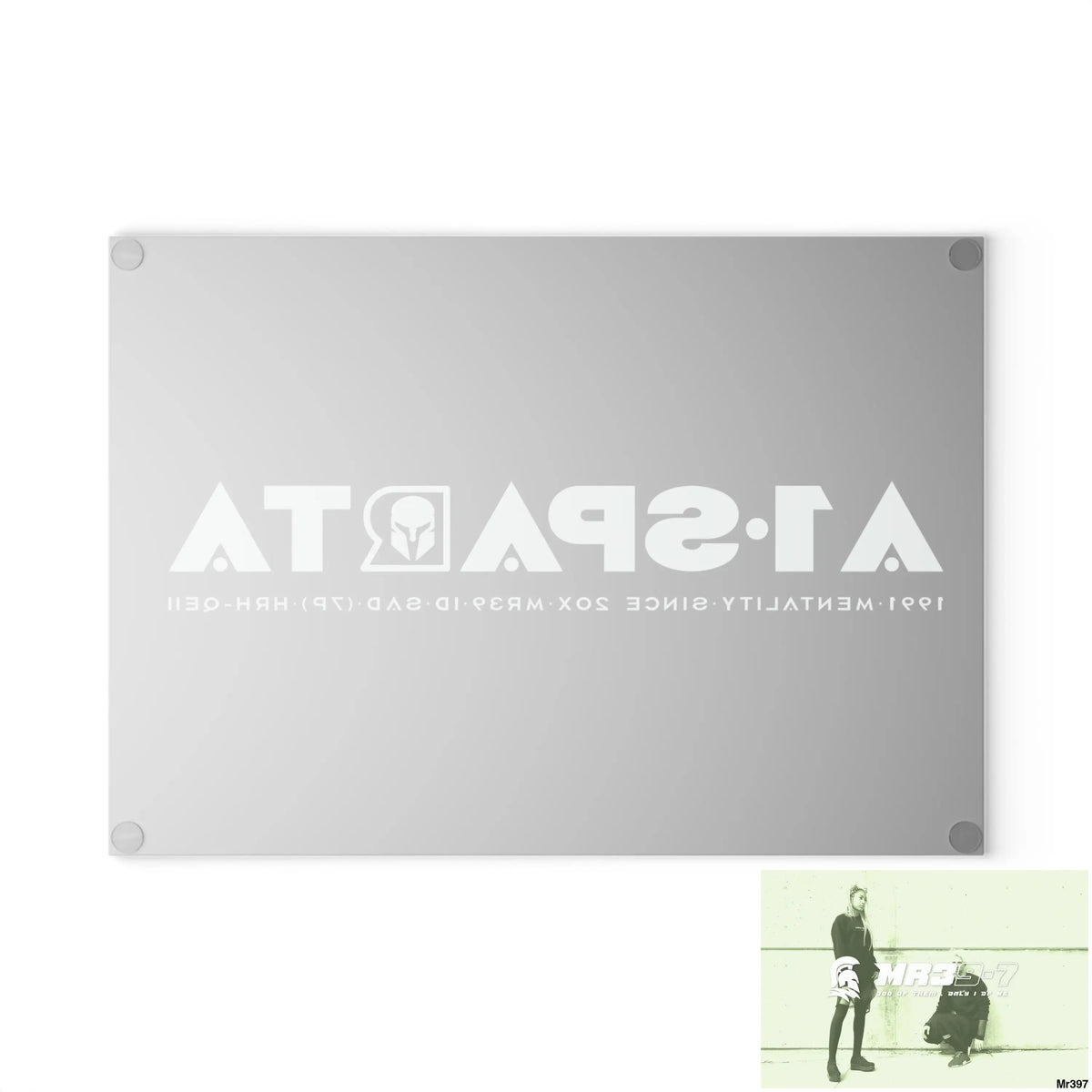 A1- Sparta Glass Cutting Board Home Decor