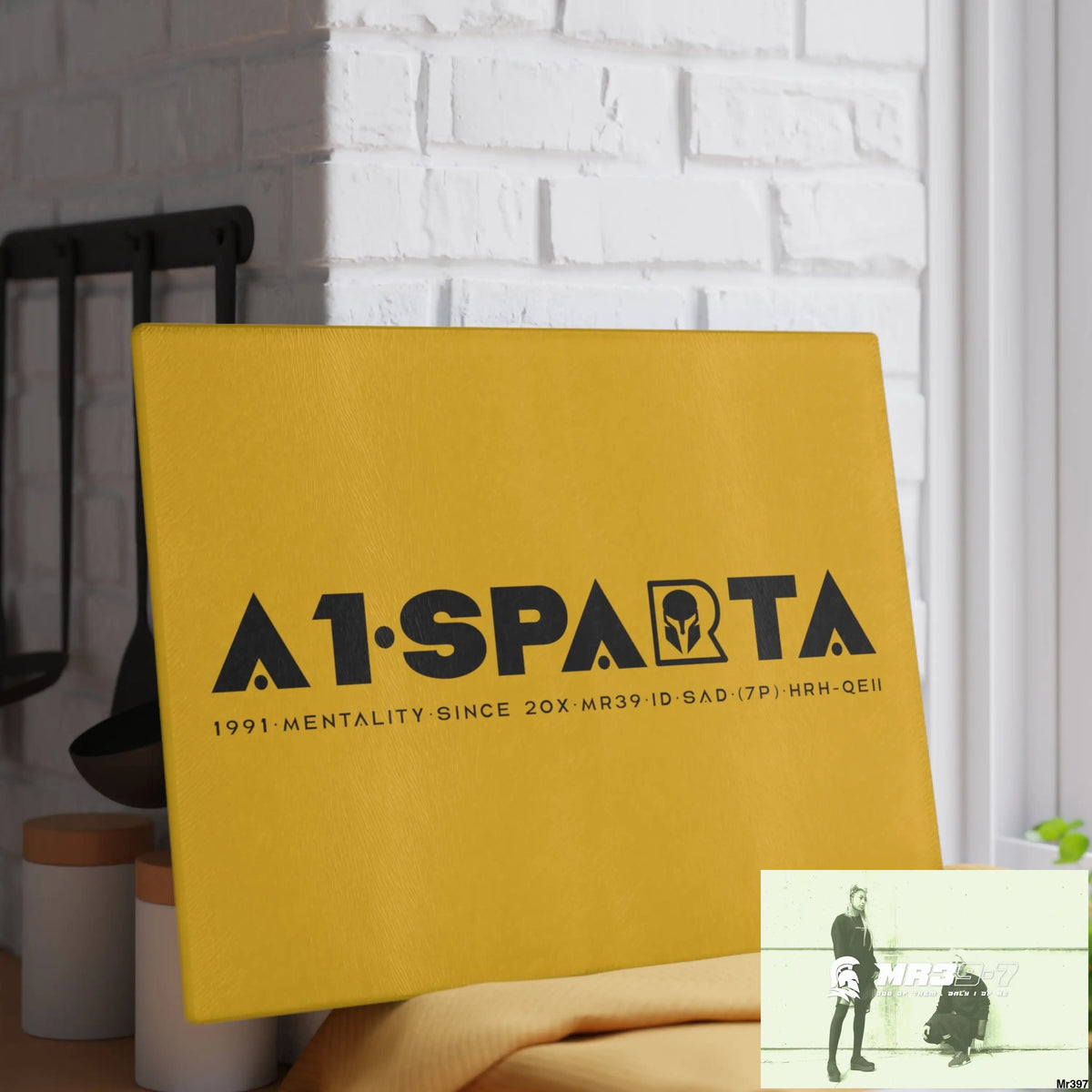 A1- Sparta Glass Cutting Board Home Decor