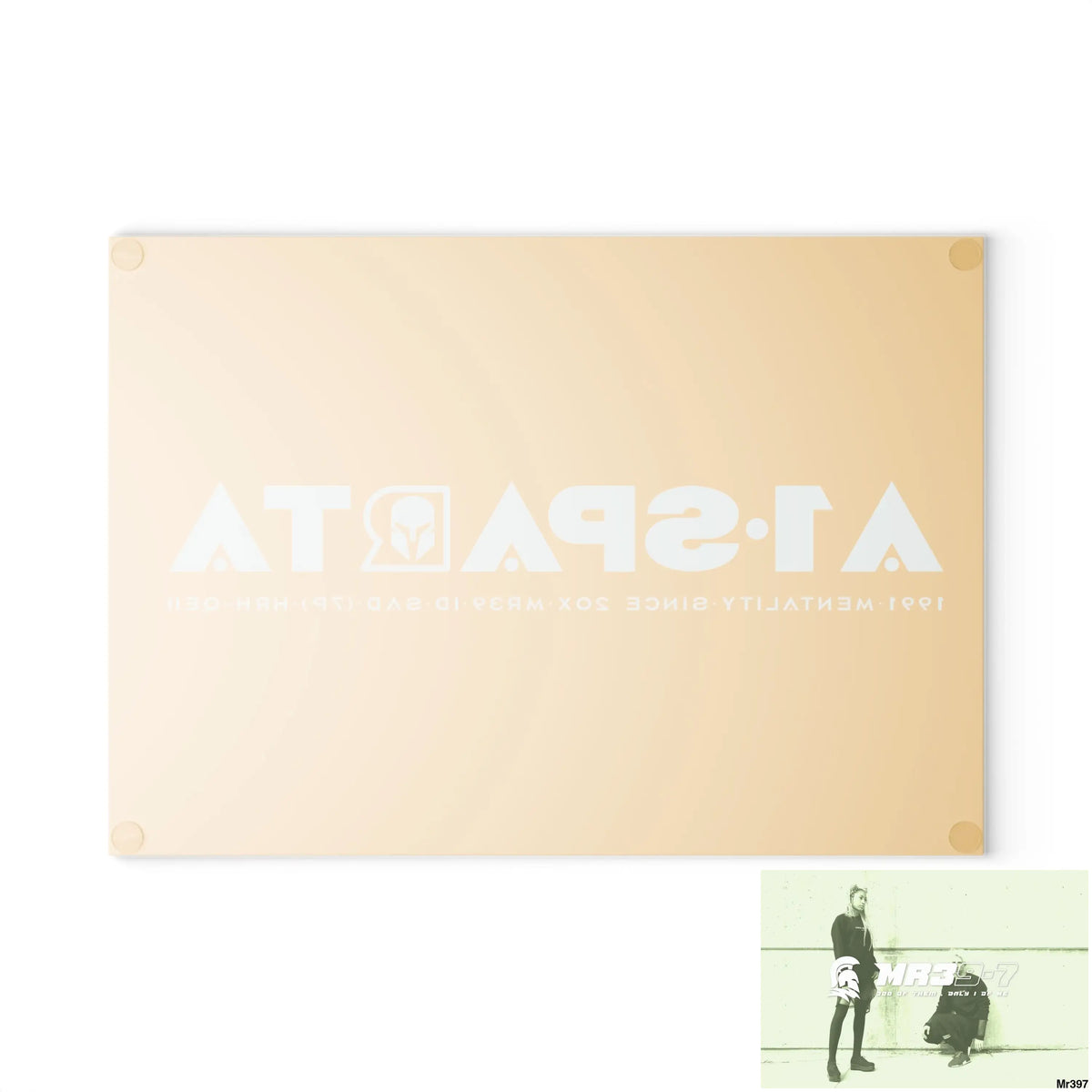 A1- Sparta Glass Cutting Board Home Decor